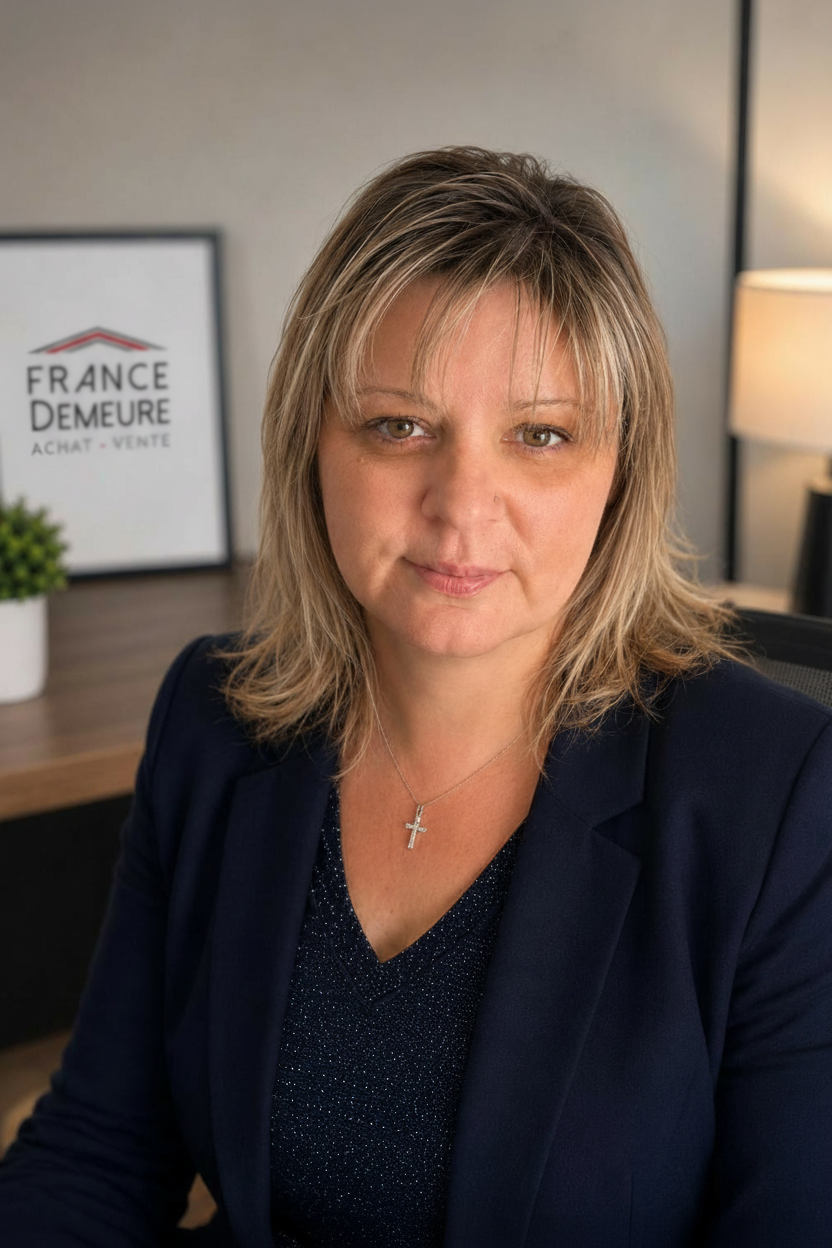 Leslie Clausel, conseillère en immobilier